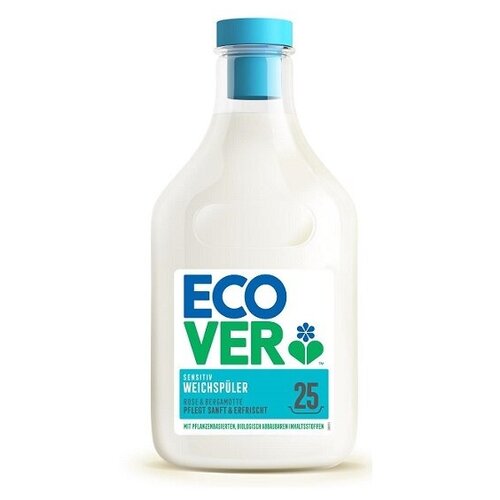 Ecover Экологический Смягчитель Кондиционер для белья Роза Бергамот, 750мл