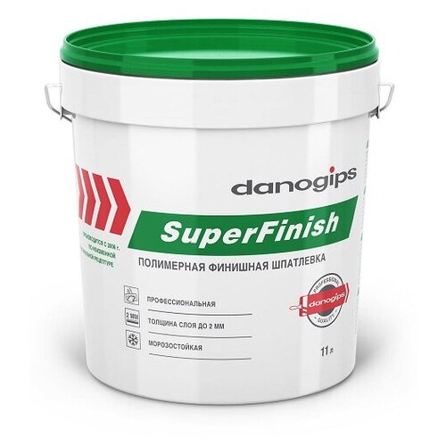 Шпатлёвка SHEETROCK 11 л ведро зеленая крышка