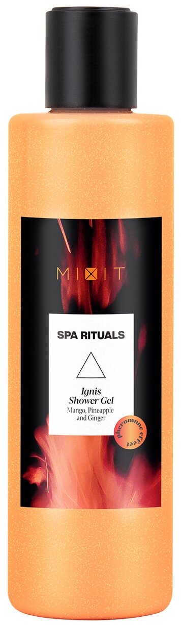 MIXIT Обновляющий гель для душа с экстрактами манго, ананаса и имбиря, Spa Rituals Ignis Shower Gel, 250 мл