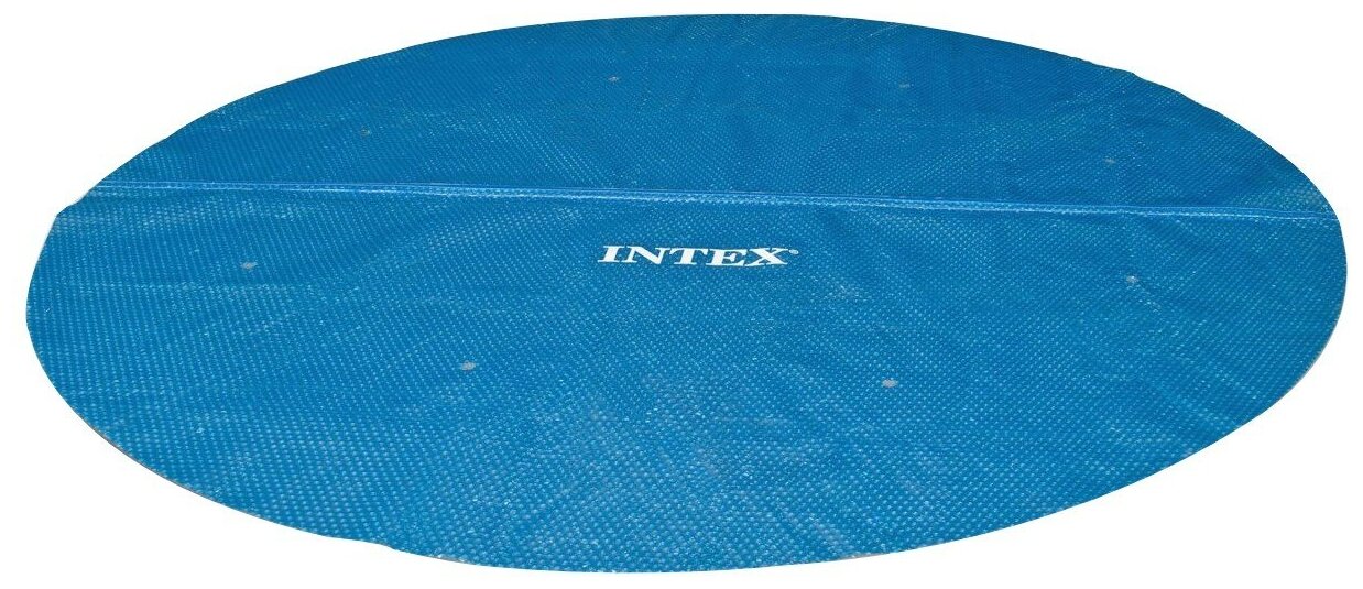 29025 INTEX Тент покрывало обогревающий, солнечный SOLAR Pool Cover для круглых бассейнов 549 см