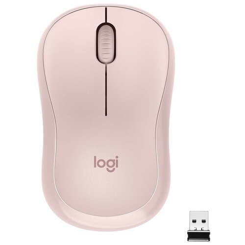 Мышь Logitech беспроводная M220 Silent Rose