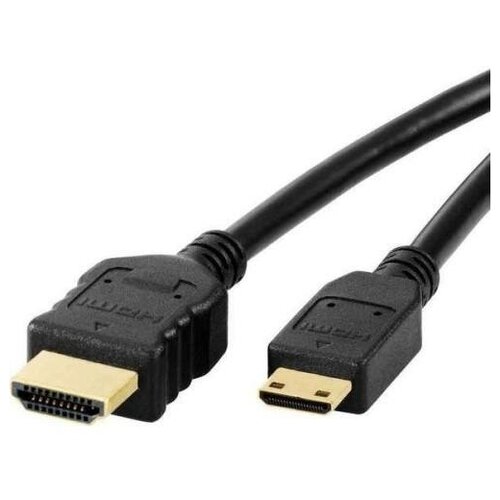 Кабель HDMI-miniHDMI V1.4 Dialog HC-A1418 - CV-0418 black, чёрный - 1.8 метра кабель smartbuy к310 hdmi minihdmi 1 м черный