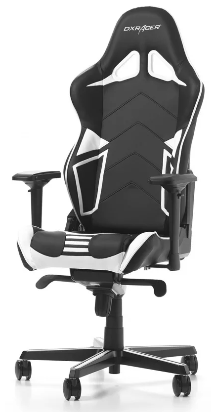 Компьютерное кресло DXRacer OH/RV131/NW Черный, белый