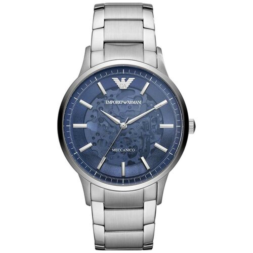 фото Наручные часы emporio armani часы наручные emporio armani ar60037, серебряный, синий