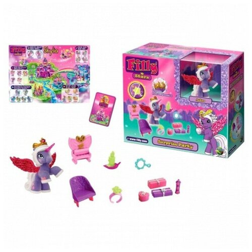 набор игровой filly звезды с блестками волшебная семья m081060 3850 Игровой набор Dracco Filly Звезды с блестками M081005-3850