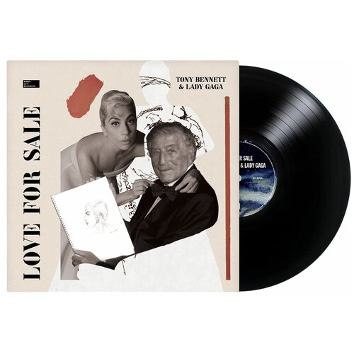 lady gaga tony bennett lady gaga tony bennett love for sale 180 gr Виниловая пластинка Tony Bennett & Lady Gaga - Love For Sale. 1 LP