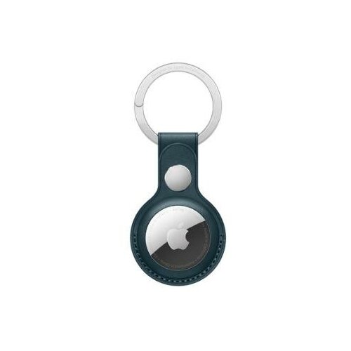 фото Брелок-подвеска для apple airtag leather key ring балтийский синий mhj23zm/a