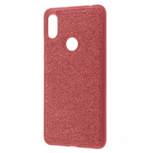 фото Fiber logo tpu чехол с текстильным покрытием для huawei y6 (pro) (2019)/honor 8a (pro) roscase