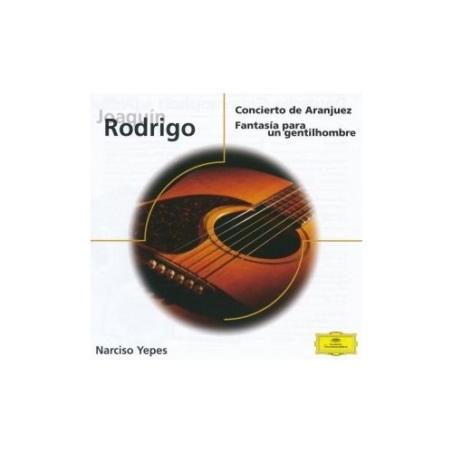 фото Компакт-диски, deutsche grammophon, yepes, narciso - rodrigo; tarrega; albeniz; mudarra; granados; yepe (cd)