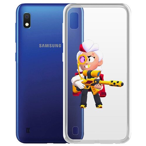 фото Чехол-накладка clear case brawl stars-белль голдхэнд для samsung galaxy a10 (a105) krutoff group