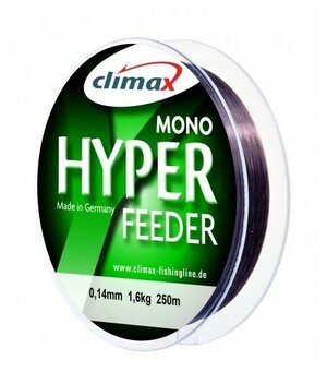 Леска Climax Hyper Feeder 250м 4,1кг/0,22мм (Коричневая)