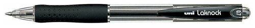 Шар. автомат. ручка Laknock SN-100, черный, 0.7 мм. 12 шт.