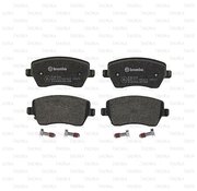 BREMBO колодки тормозные дисковые К-Т DACIA DOKKER (KE) 11/12- / DACIA DOKKER EXPRESS 11/12- / DACIA DUSTE P68033