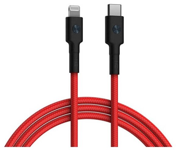 Аксессуар Xiaomi ZMI AL873 USB Type-C - Lightning 1.0m Red