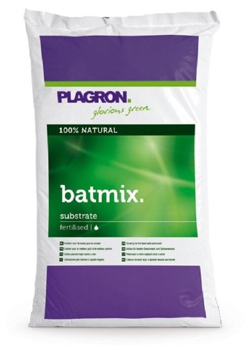 Грунт универсальный, субстрат Plagron Bat mix 50 л