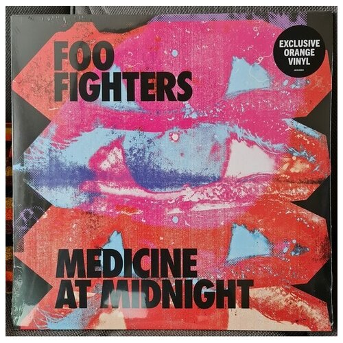 FOO FIGHTERS MEDICINE AT MIDNIGHT Limited Orange Vinyl 12