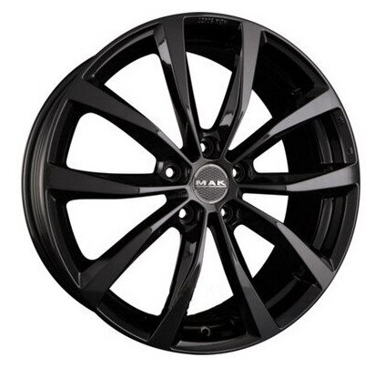 Литые колесные диски MAK WOLF Gloss Black 6.5x16 5x100 ET42 D57.1 Чёрный глянцевый (F6560WFGB42PE2X)