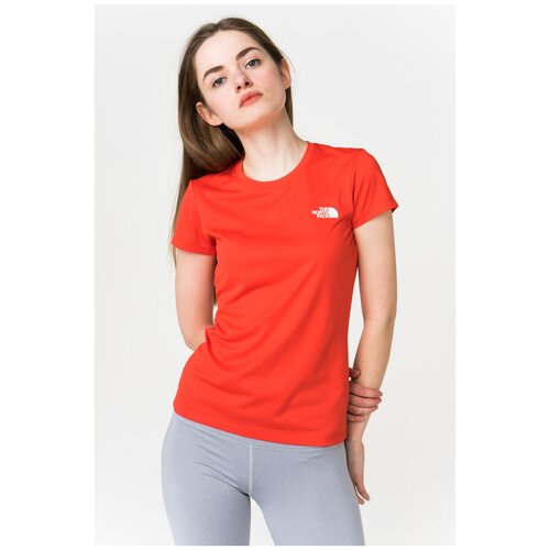 Футболка W REAXION AMP CR - E The North Face T0CE0TUC0 Красный L