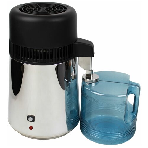 Дистиллятор настольный Stegler BL 9900 (пластиковый водосборник) серебристый 0.02 л/мин