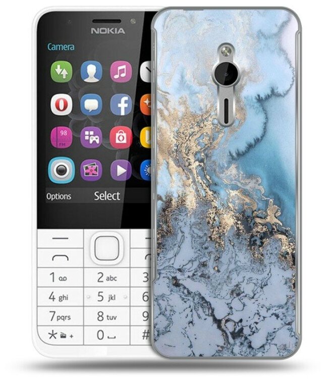Дизайнерский силиконовый чехол для Nokia 230 Креатив дизайн