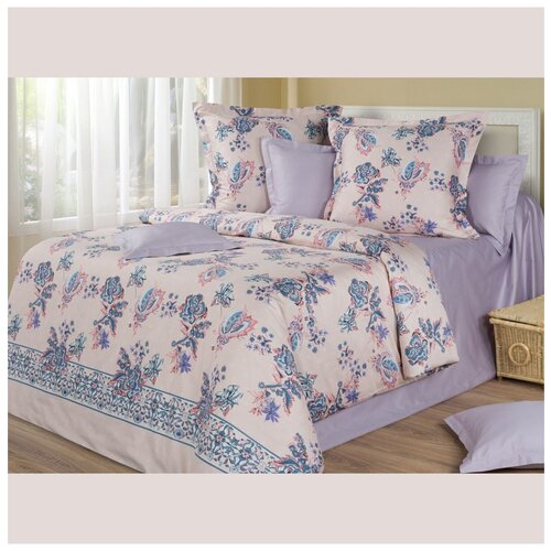 Комплект постельного белья Balimena 1,5 спальный, Мако-сатин, наволочки 50x70см