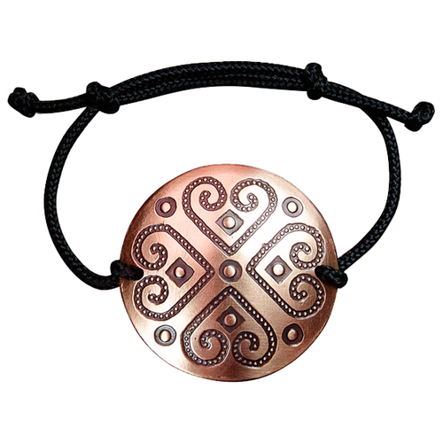 фото Sbormag браслет-шнурок «преуспевание». тиснение