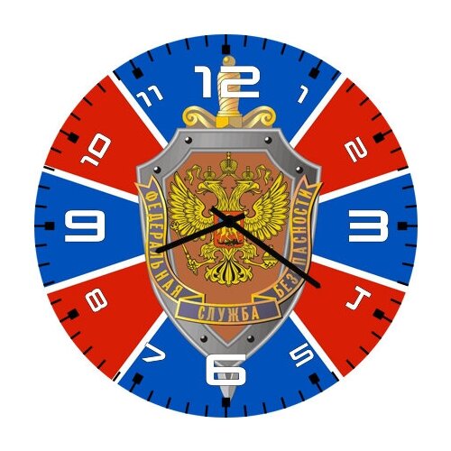 фото Svs настенные часы svs 3501600 герб фсб