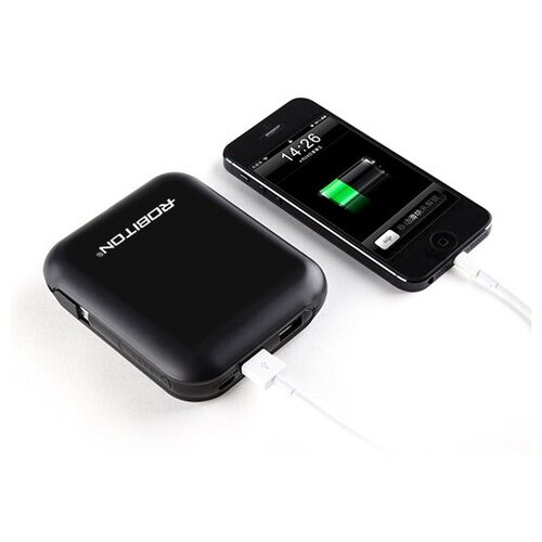 Внешний аккумулятор Robiton Power Bank Li104-K Black 144900₽