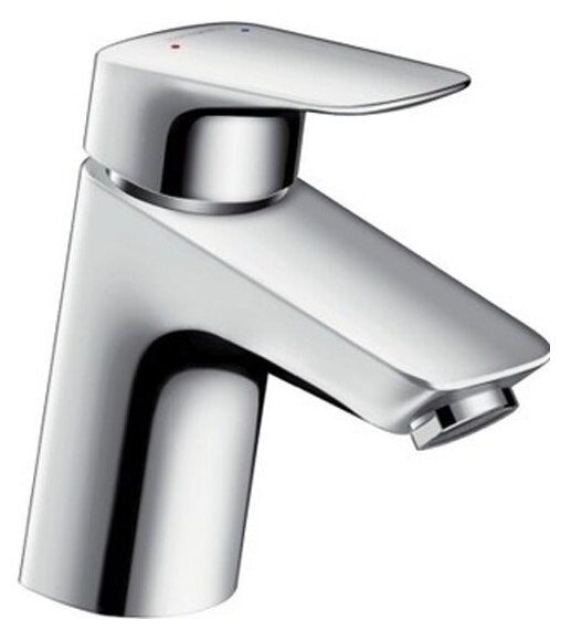 Смеситель для раковины Hansgrohe Logis, со сливным гарнитуром, хром, 71070000