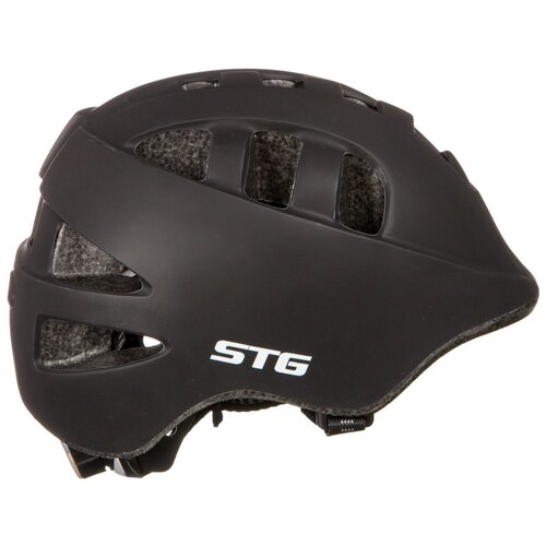 Шлем STG MA-2-B M(52-56см) чёрный с фонариком в застёжке шлем stg ma 2 b m 52 56см чёрный с фонариком в застёжке
