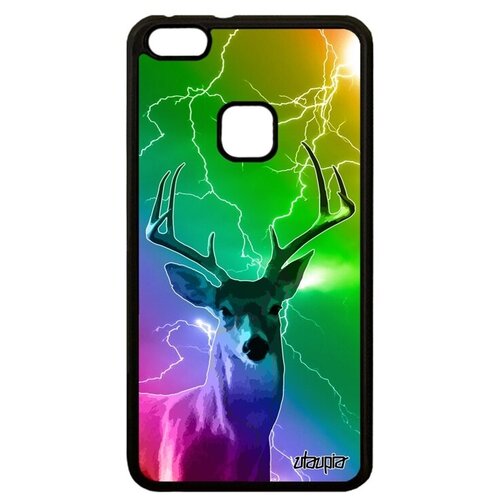фото Стильный чехол на телефон // huawei p10 lite // "олень" самец лес, utaupia, цветной
