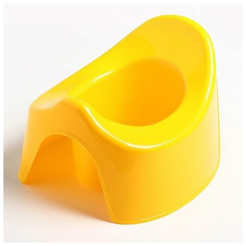 Горшок детский желтый /УК Полимер/