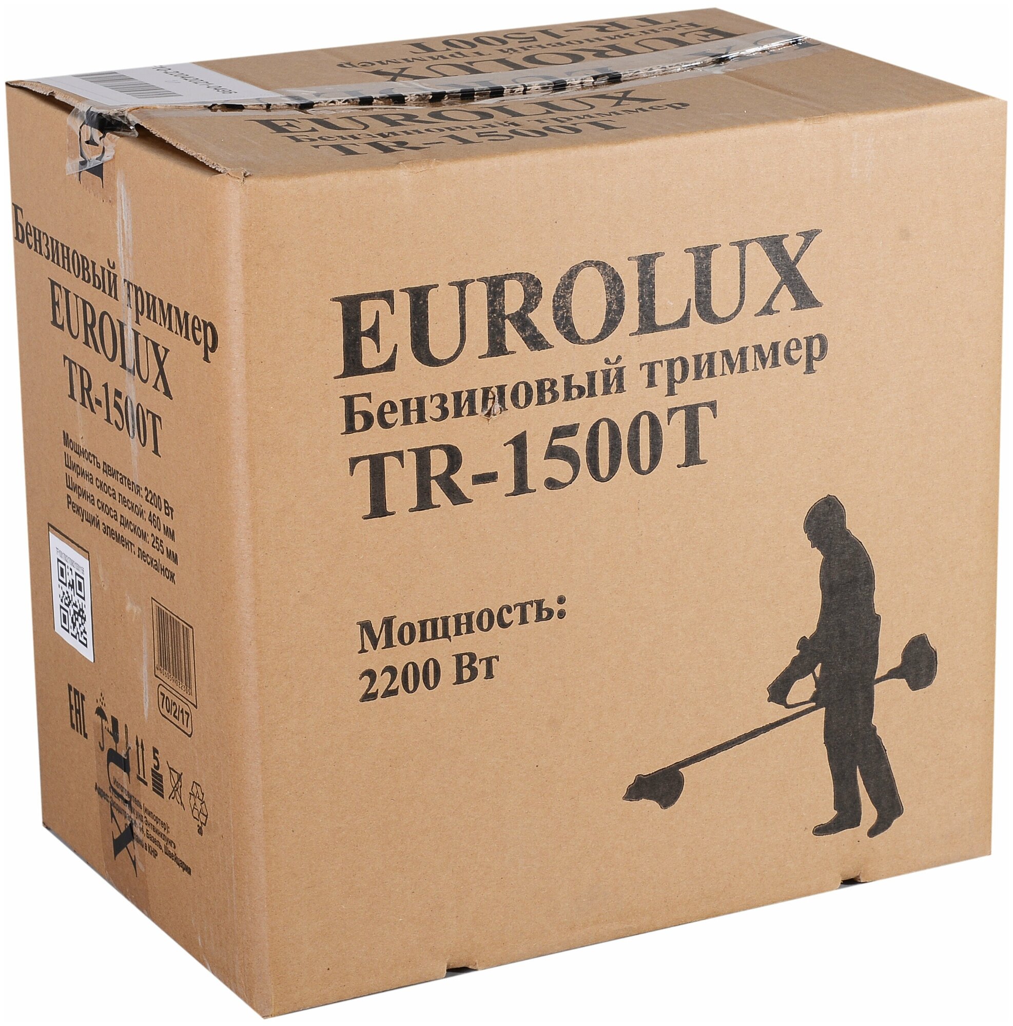 Триммер бензиновый EUROLUX TR-1500T - фотография № 19