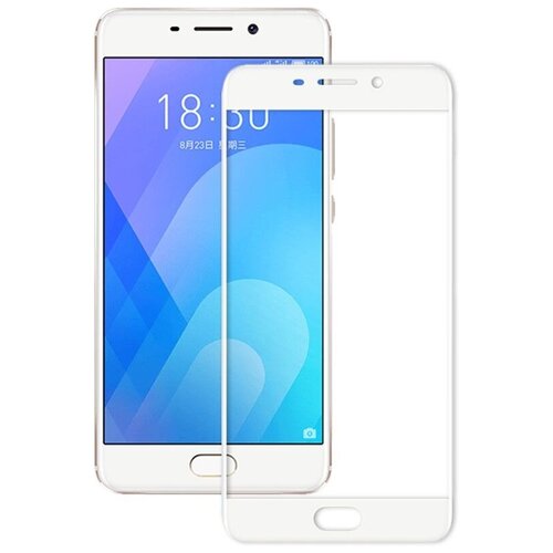 TFN Защитное стекло FullScreen для MEIZU Note 8 (white)