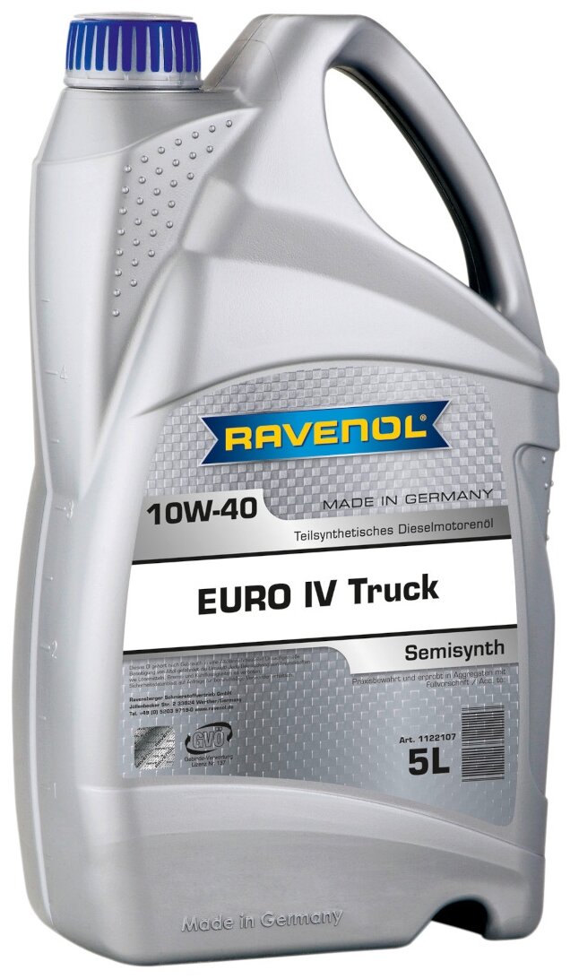 RAVENOL 4014835725959 SAE 10W-40 5L EURO IV TRUCK NEW моторное масло