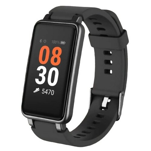 Фитнес-браслет Geozon Heart Beat G-SM18BLK 096 TFT шагомер пульсометр 90мАч черный 318000₽