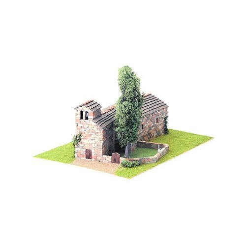 фото Сборная модель из керамики domus kits (испания), церковь сан кугат xii в, масштаб 1:50, dms40078