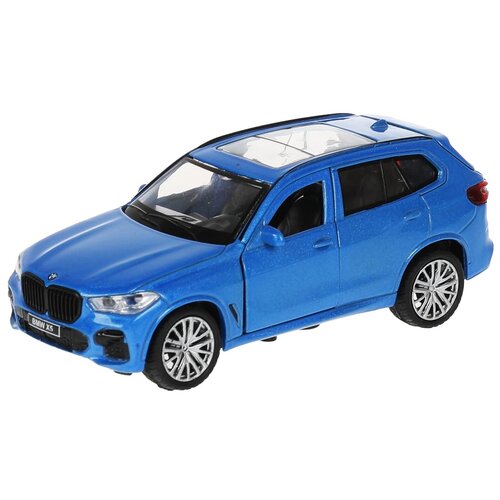 Машина металлическая BMW X5 M-Sport, инерция, синий, Технопарк