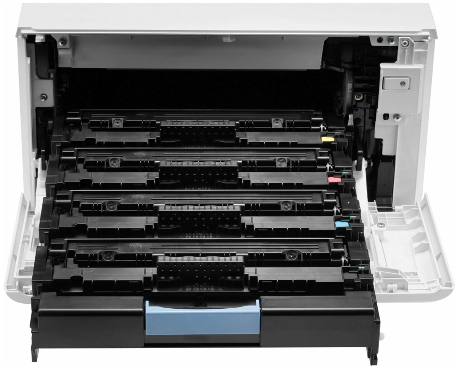 Принтер лазерный HP Color LaserJet Pro M454dn лазерный, цвет: белый [w1y44a] - фото №2