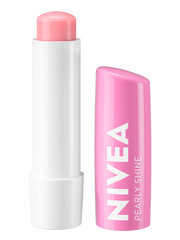 NIVEA Бальзам для губ NIVEA "Сияние жемчуга" с экстрактом шелка, с маслом дерева ши и витаминами С и Е, 4,8 гр., розовый