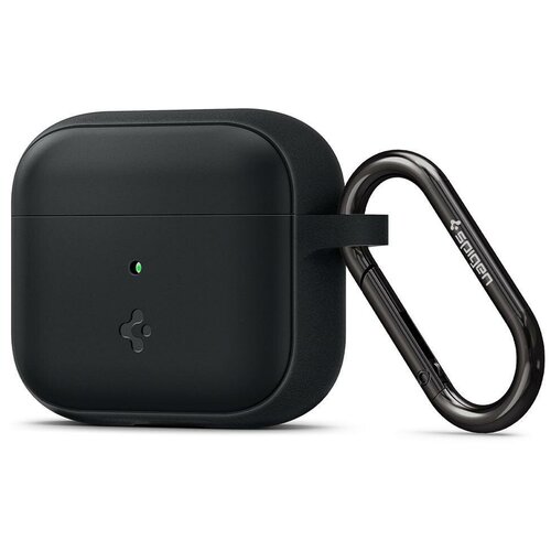 фото Чехол spigen silicone fit (asd01984) для airpods 3 (black)