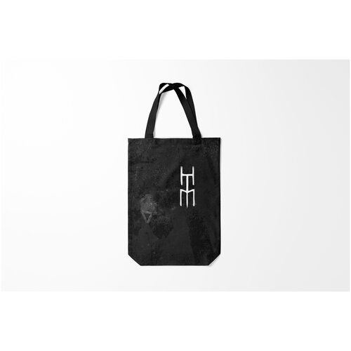 фото Сумка-шоппер / 31х42 см / рок / him burnettie