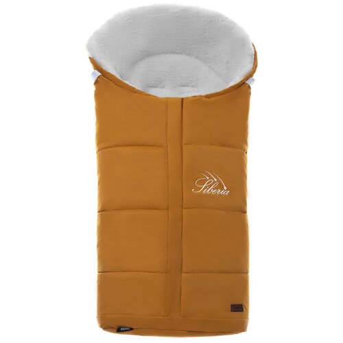 фото Конверт-мешок nuovita siberia bianco меховой 90 см медовый