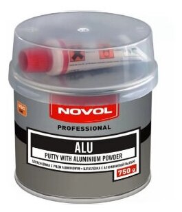 Шпатлевка с алюминием ALU (Novol) 750г