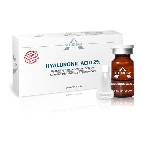 Veluderm Гиалуроновая кислота 2% 5мл (Флакон)