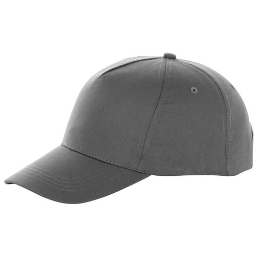фото Бейсболка brunswick, 5 панелей, серый elevate