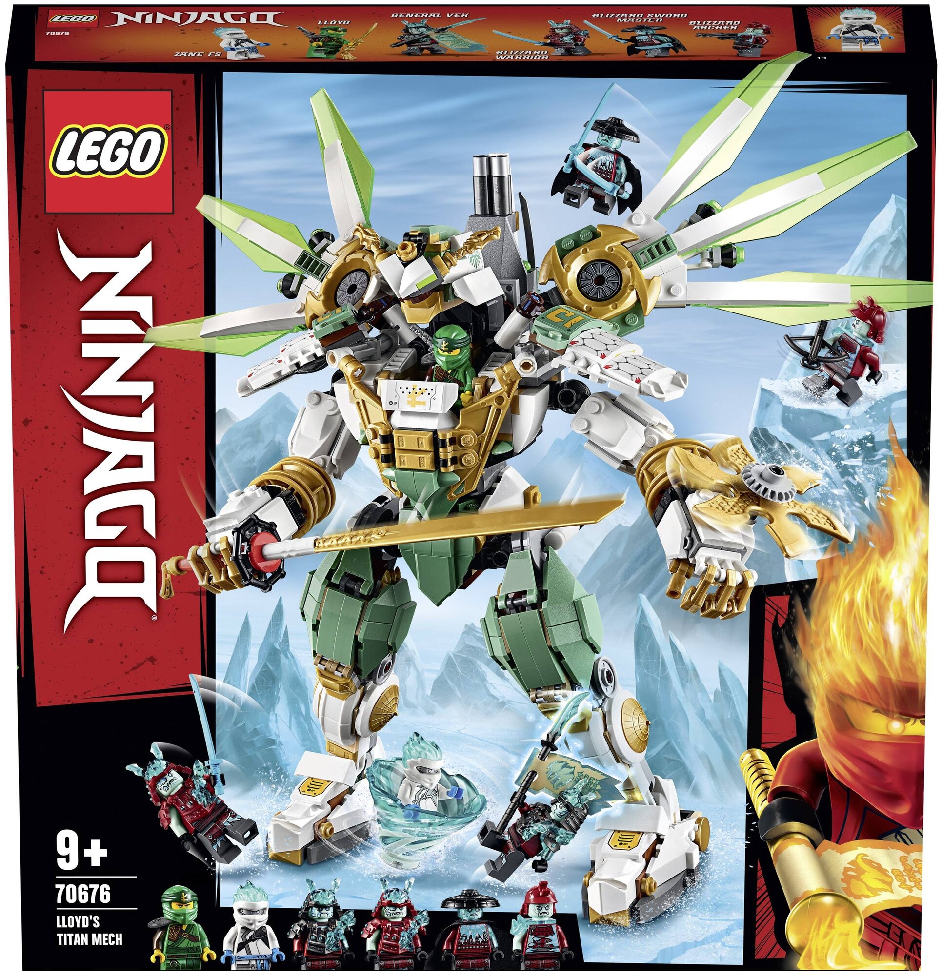 Lego ninjago titan robot hotsell