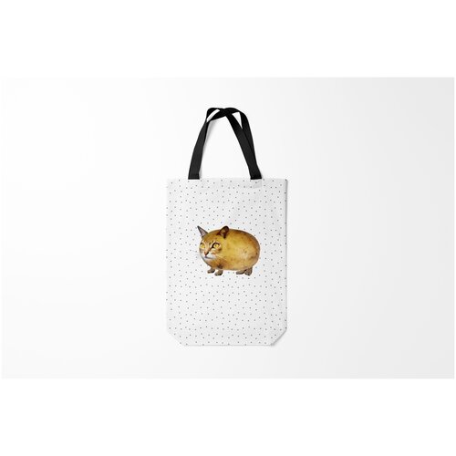 фото Сумка-шоппер / 31х42 см / мемы / чилипи дрик burnettie