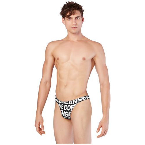 фото Мужские трусы тонги doreanse черные с принтом 1369 xxl (52)