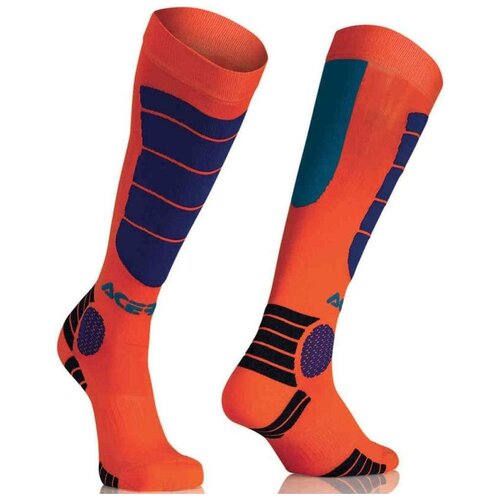 фото Гольфы кроссовые детские acerbis mx impact kid socks оранж\син